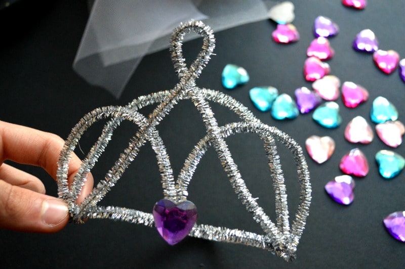 Pipe Cleaner Princess Tiara