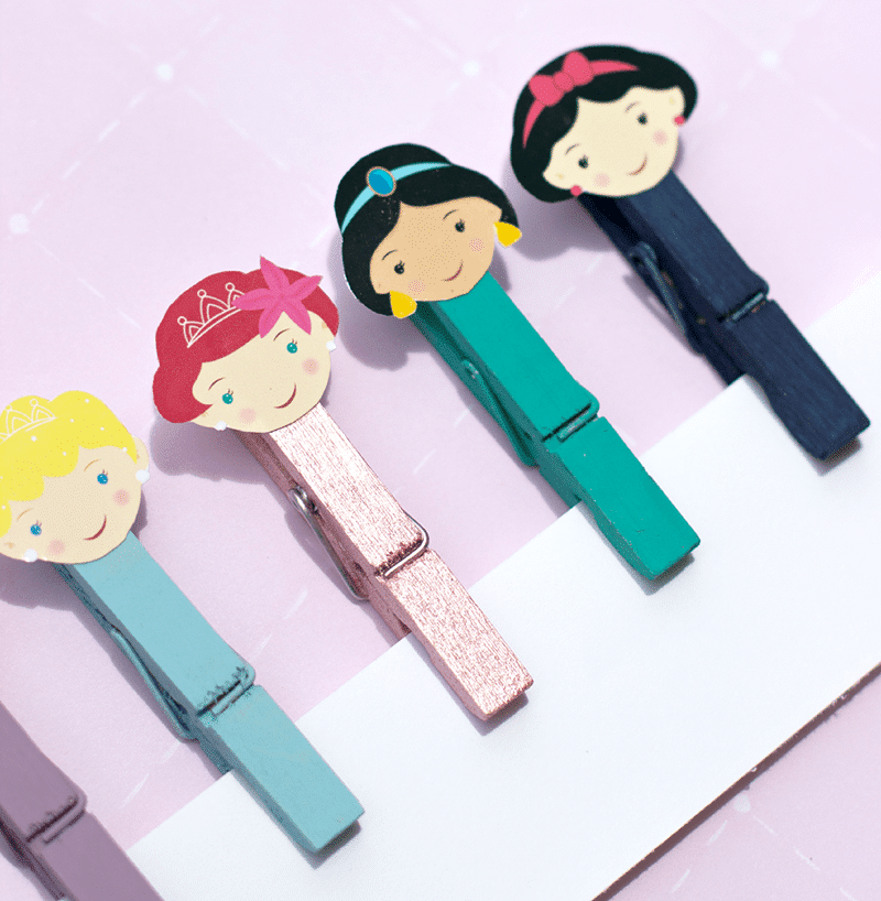 Princess Clothespin Dolls