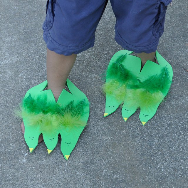 Stomping Dinosaur Feet