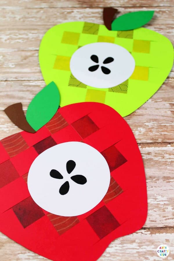 Woven Paper Apples