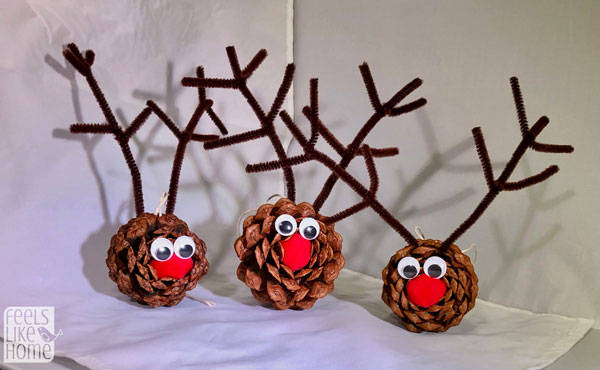 Taste Of Outside Reindeer Craft