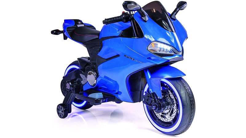 Best High-End Electric Dirt Bike For Kids 8 And Under: Baigor SX1628 Ride-On Kid’s Motorcycle
