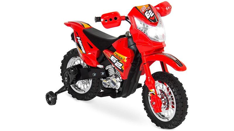 Best Overall: Best Choice Products 6V Kids Electric Powered Ride-On Motorcycle