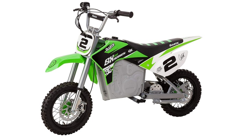 Best For Racing Fans: Razor Dirt Rocket SX500 McGrath Electric Motocross Bike