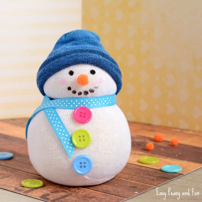 Sock-It-To-Me Snowman Craft
