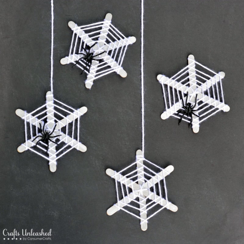 Snowflake Spider Craft