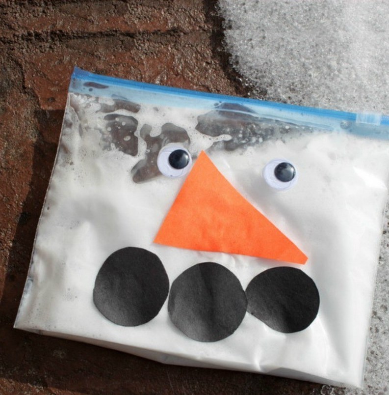 Sensory-Friendly Snowman In A Bag