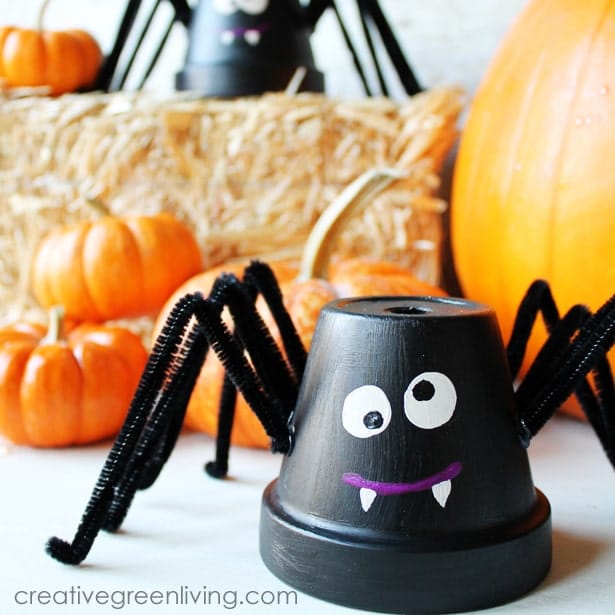 Upside-Down Spider Craft