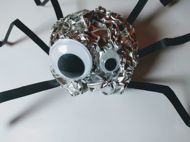 Shiny Spider Craft