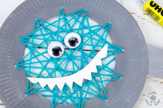Yarn Weaving Shark Craft