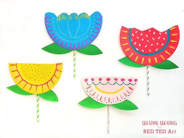 A Colorful Bouquet Of Flower Crafts