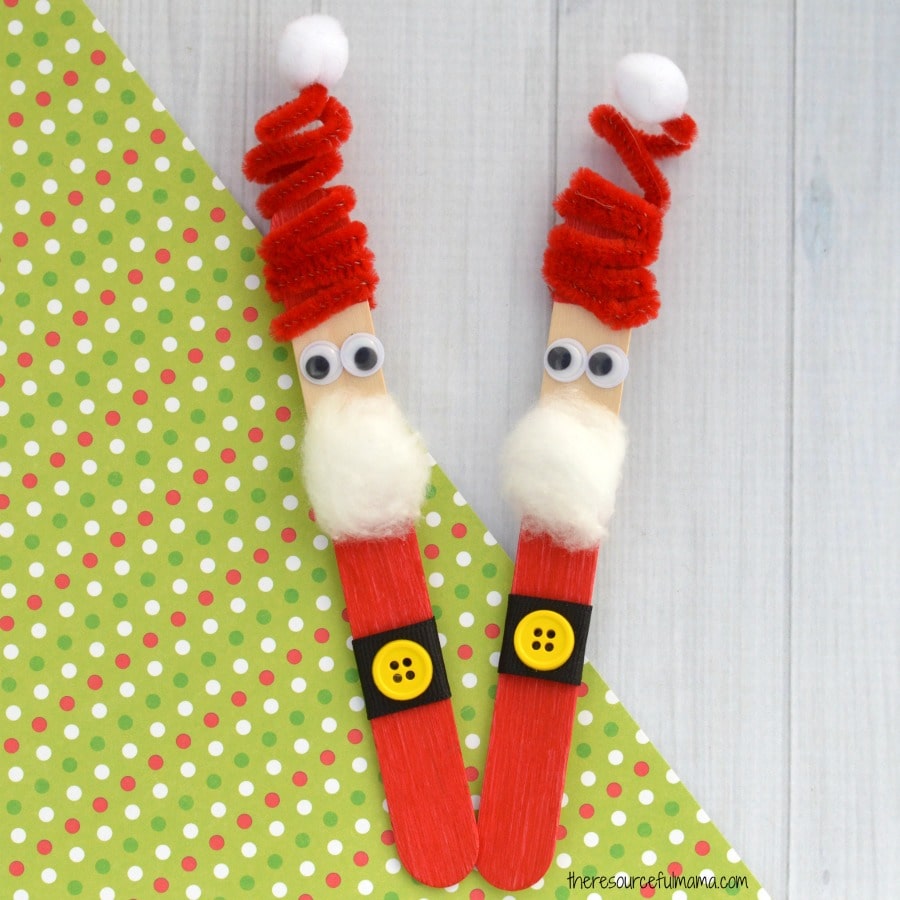 Stick This Santa On Your Christmas Tree