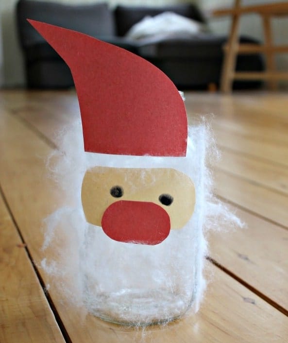 Ethereal Santa In A Jar
