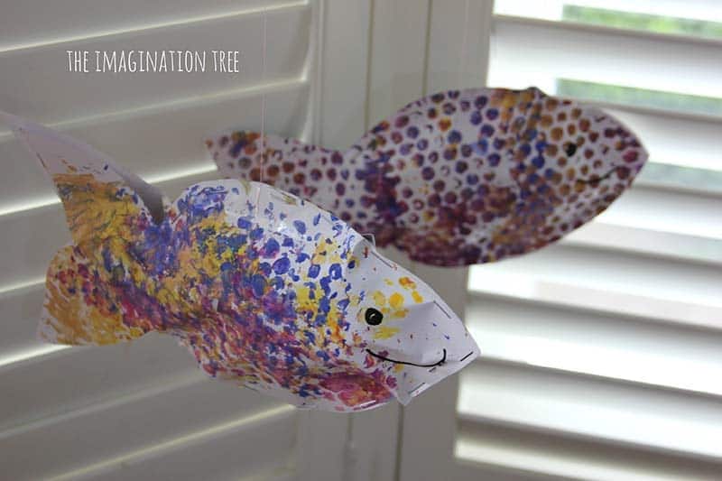 DIY 3D Swimming Fish