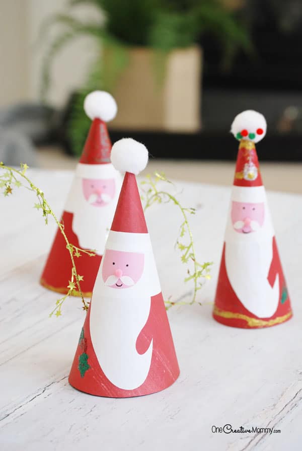 Giant Cones Of Santa