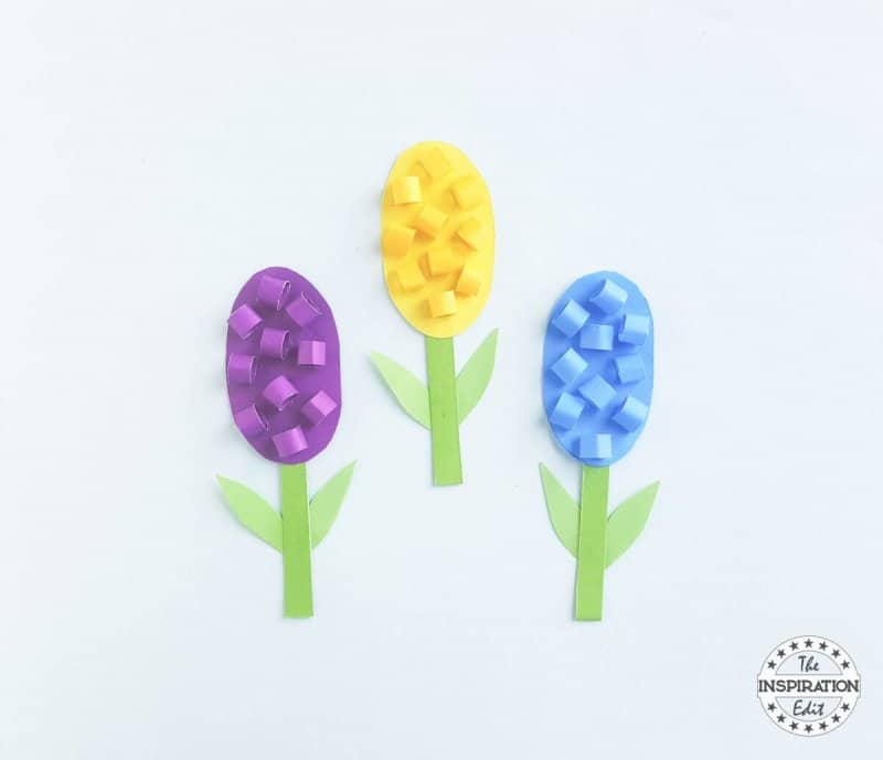 3D Hyacinth Flower Craft