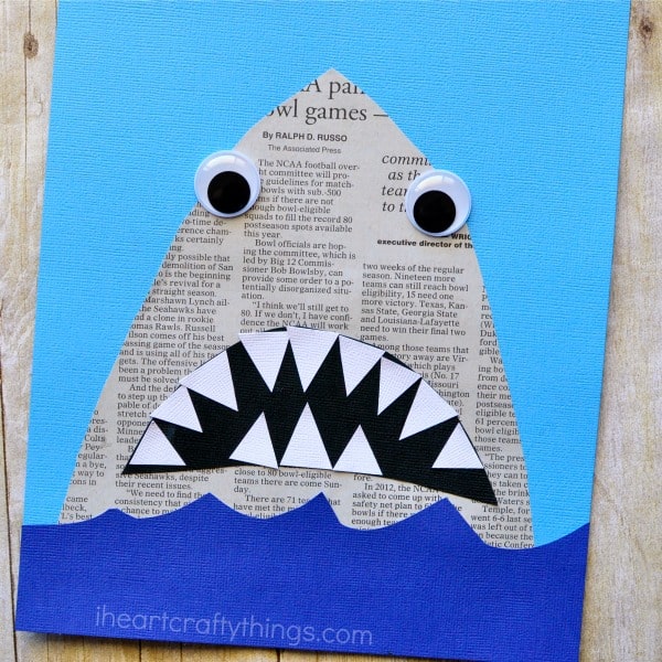 Read All About It Shark Craft