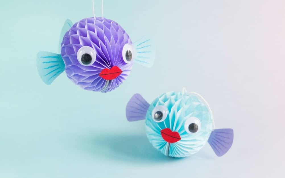 Paper Ball Fish Craft