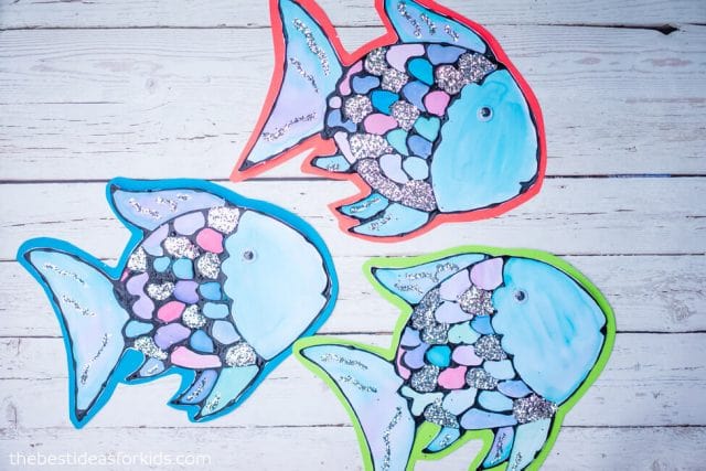 Black Glue Fish Craft