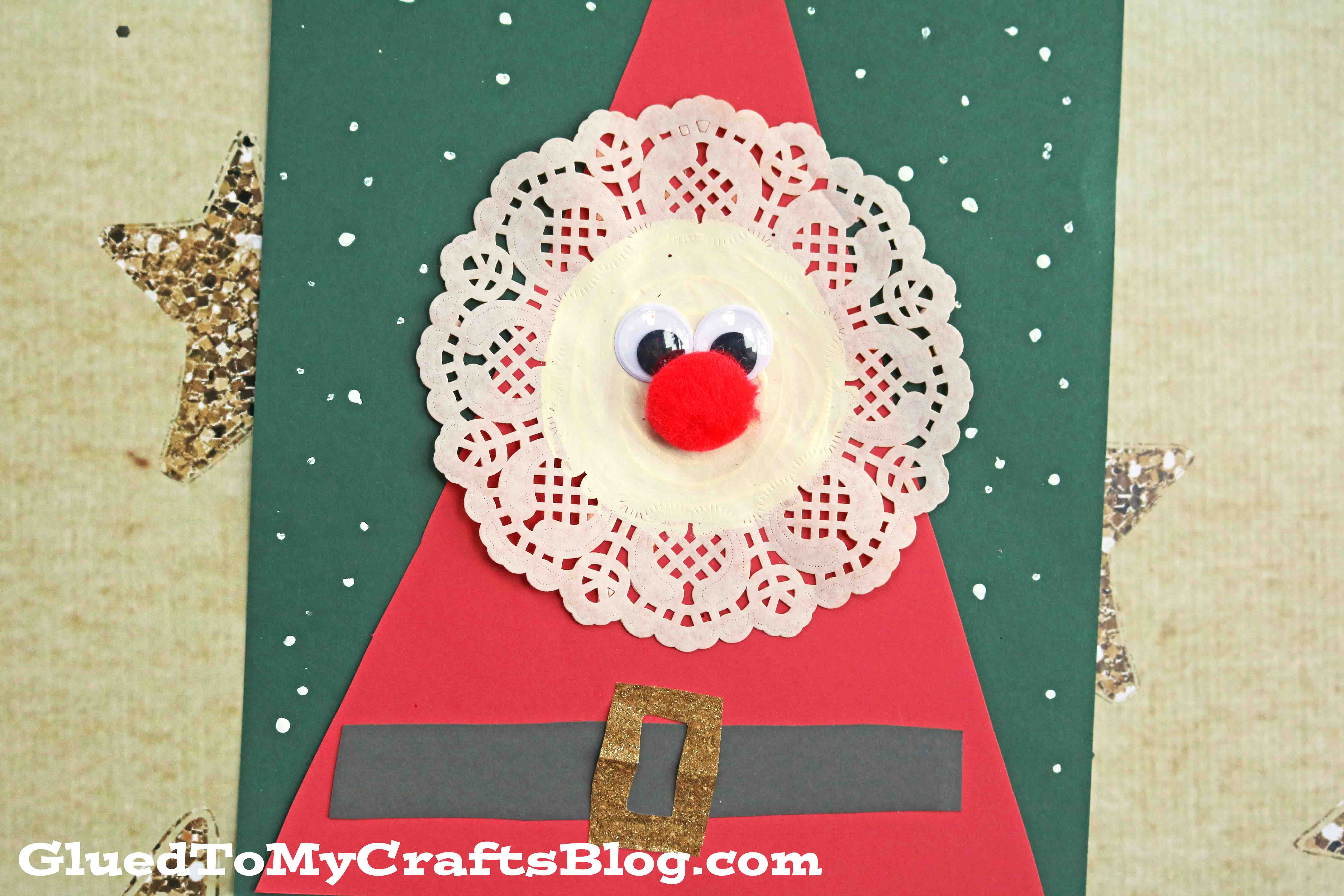 Lace Face Santa Craft