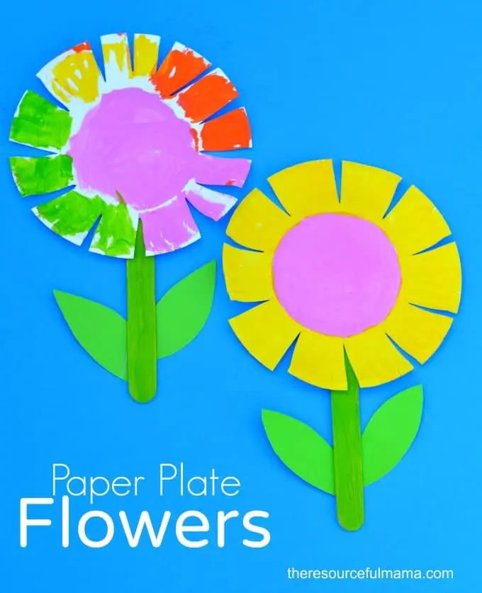 Scissor Skills Flower Craft