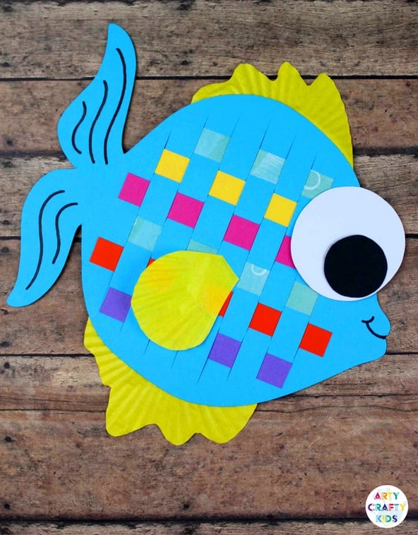 Weaving Paper Fish Craft