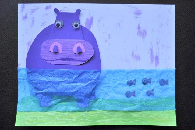 A Hippopotamus Work Of Art