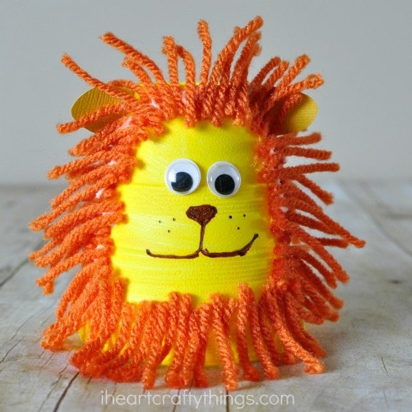 Cute And Simple Lion Face Craft