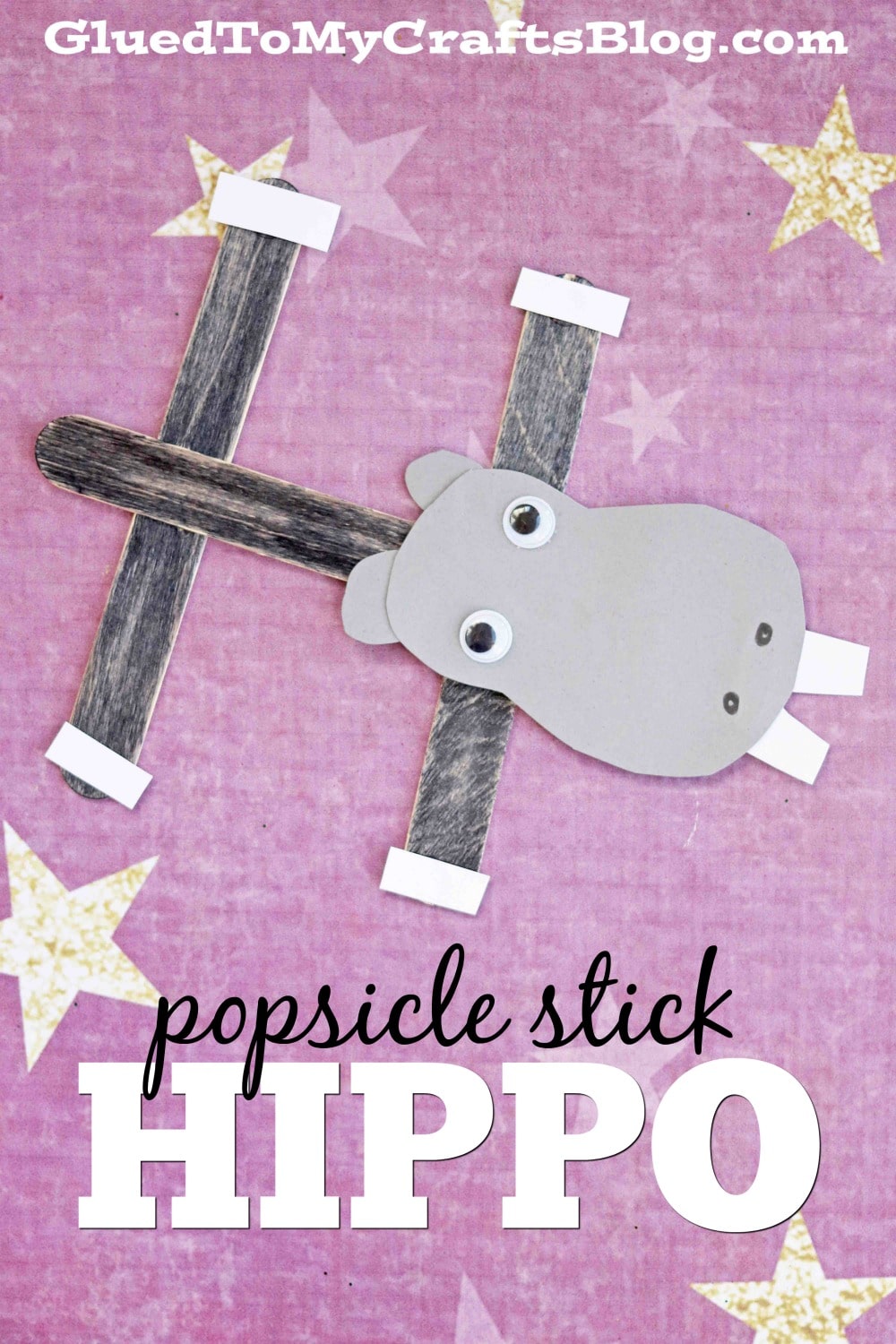 Letter H Hippo Craft