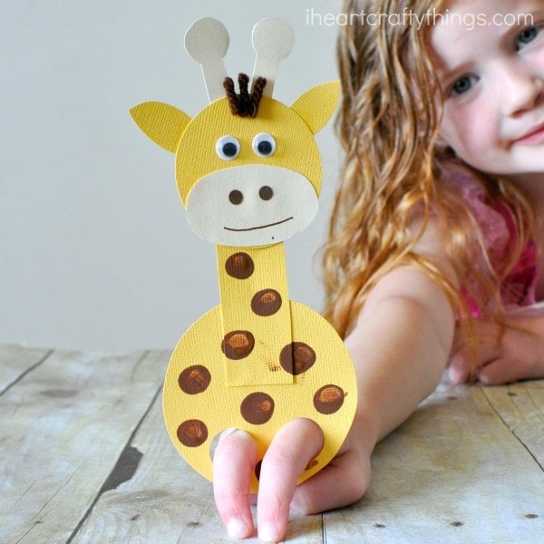 Long-Legged Giraffe Craft