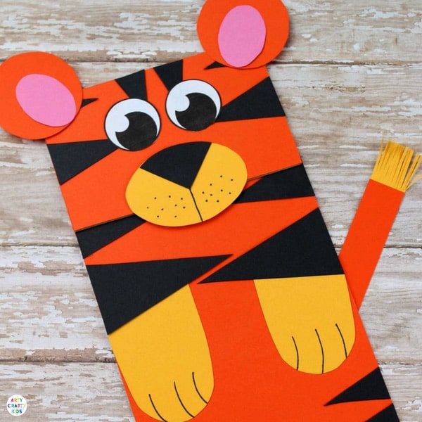 Puppet Tiger Craft