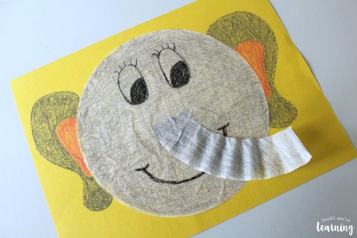 Simple, Smiley Elephant Craft