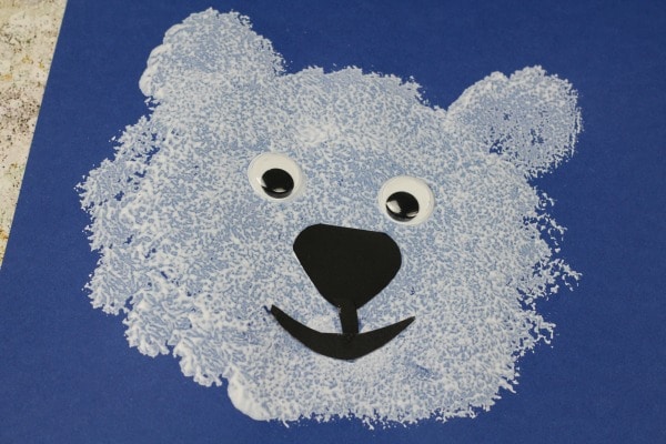 Sweet Polar Bear Face