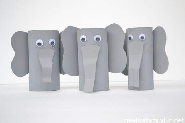 Toilet Paper Tube Pachyderm