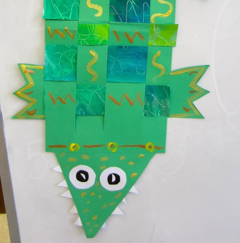 Woven Alligator Craft