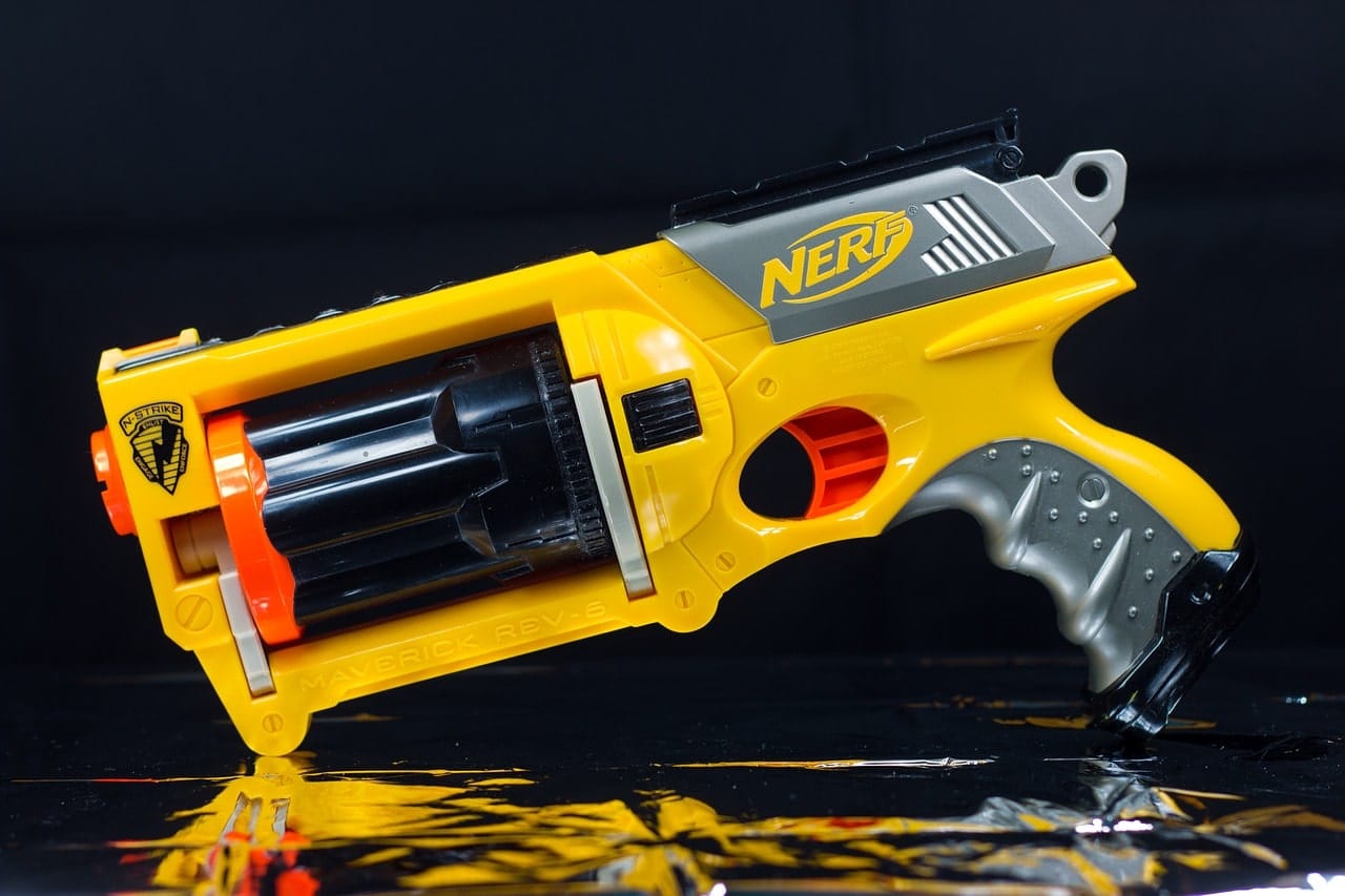 NERF Rapid Fire Blaster Scooter On the Go Just Got Epic Play Fun Kids 