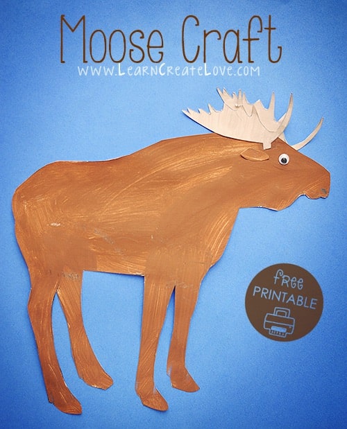 DIY Moose Craft