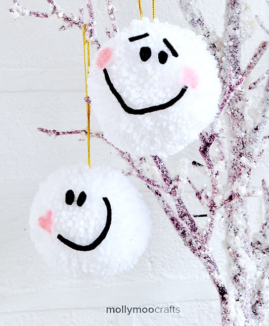 Christmas Ornament Pom-Poms