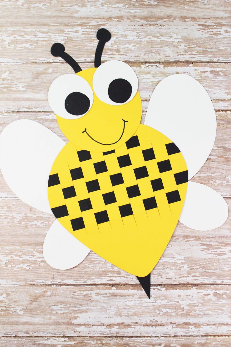 Fine Motor Skills Bee Craft