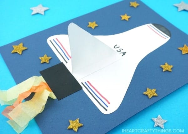 DIY 3D Space Shuttle Craft