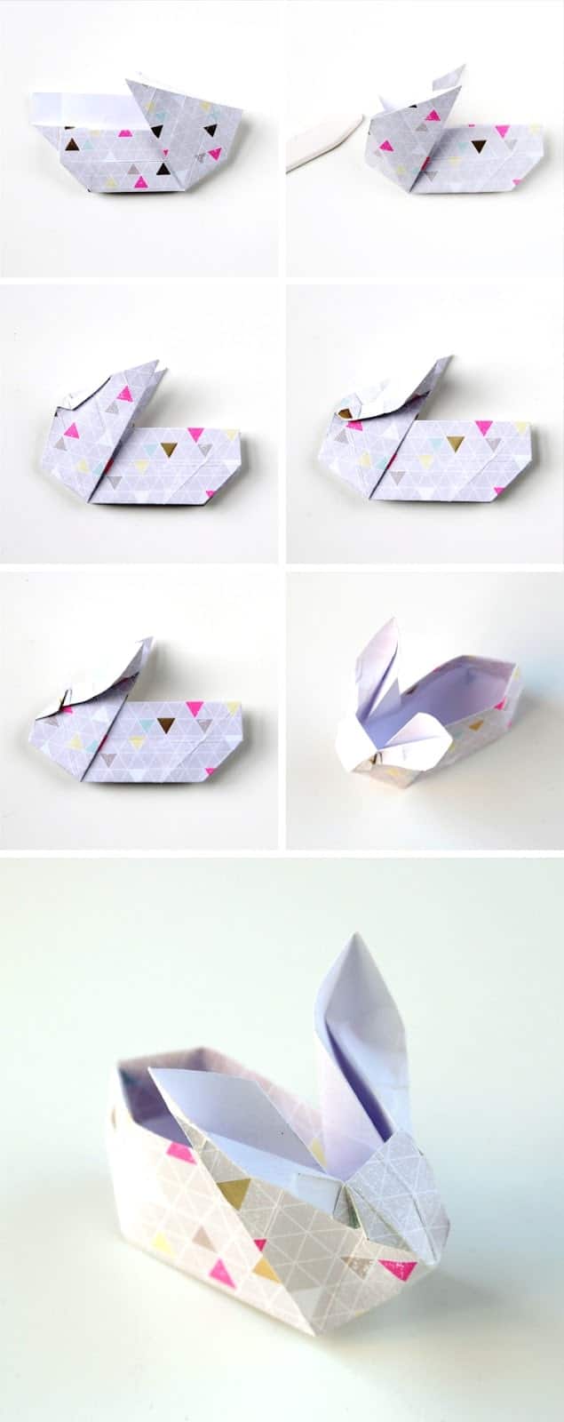 Hippity Hoppity Origami Rabbit Craft