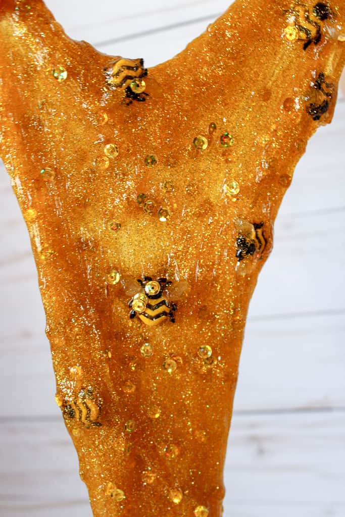 Golden Slime Bee Craft