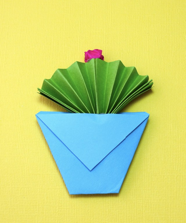 Origami Desert Garden