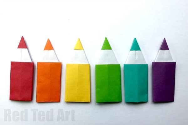Pencil In This Origami Craft