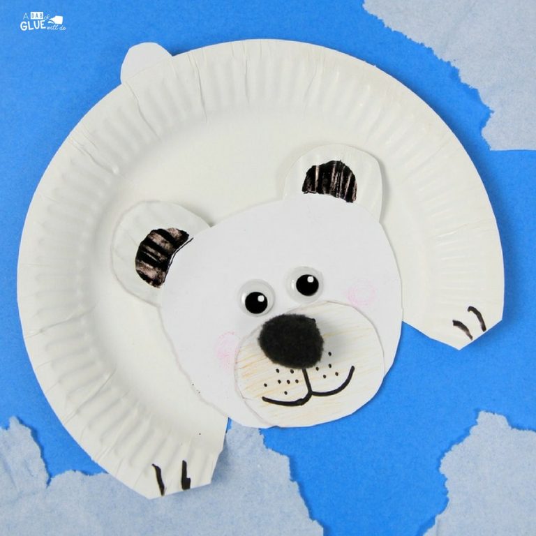 Cute And Friendly Polar Bear Craft