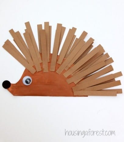 Happy Hedgehog Craft