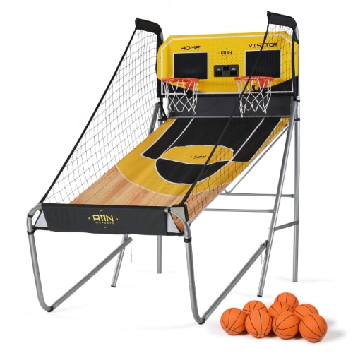dual electronic basketball game