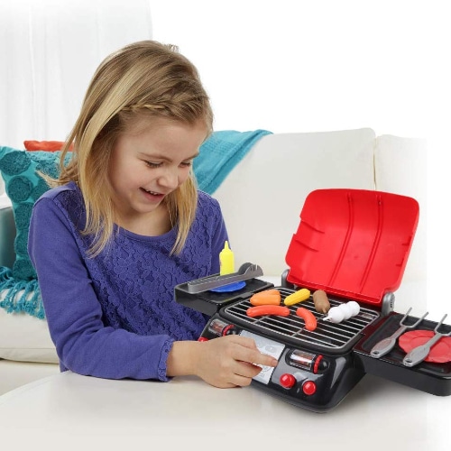 BBQ Playset With Lights & Pretend Smoke 