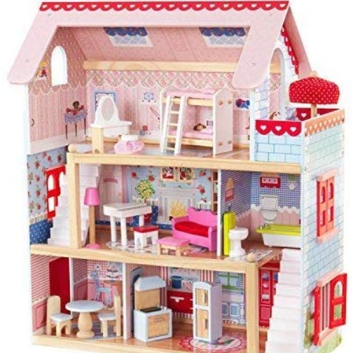Chelsea Doll Cottage with Furniture 
