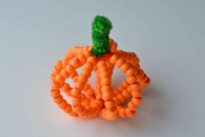 DIY 3D Pumpkin Craft